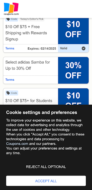 Journeys Shoes Store App Screenshot 0