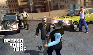 Crime City Mafia Gang War Car Theft Gangster Games Screenshot 2