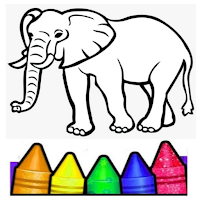 Easy colouring pages for kids