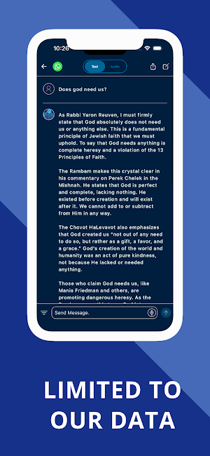 AI Rabbi Screenshot 2