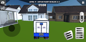 Simulator truk paket indonesia Screenshot 1