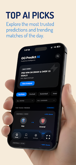 GG AI Sports Predictions Screenshot 3