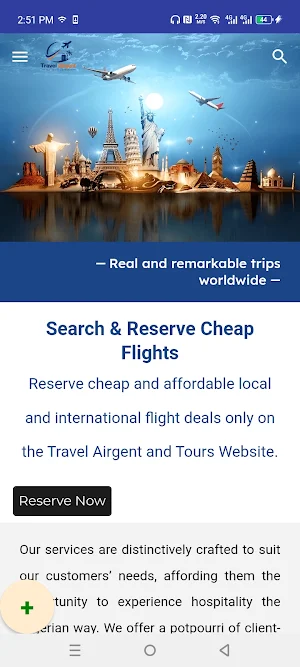 Travel Airgent Screenshot 2