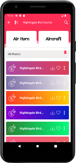 Nightingale Bird Sounds Screenshot 1