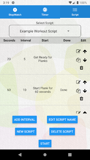 Talking Stopwatch & Timer Screenshot 2