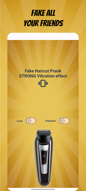 Haircut prank strong vibration Screenshot 3