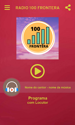 RADIO 100 FRONTERA Screenshot 1