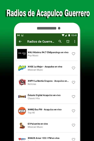 Radios de Guerrero Screenshot 3