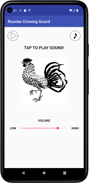 Rooster Crowing Sound Screenshot 3