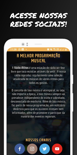 Rádio iAthos Screenshot 2