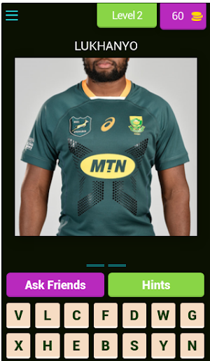 Springboks  Quiz Screenshot 2