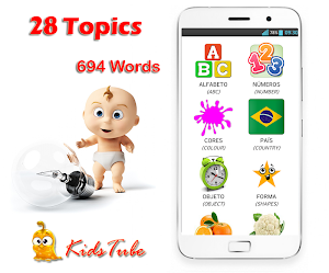 Learn Portuguese For Kids Screenshot 1