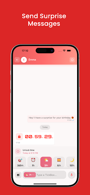 TickBox - Time-Locked Messages Screenshot 0