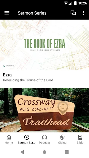 Crossway Christian Church Screenshot 1