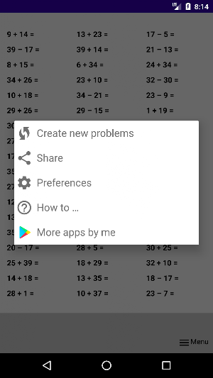 Math for print Screenshot 1