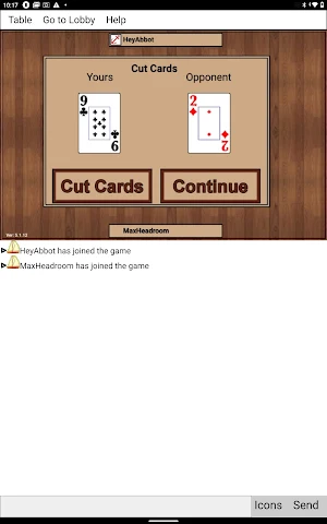 SHGGinRummy Screenshot 1