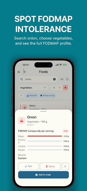 Low FODMAP Diet IBS Bloat Gone Screenshot 1