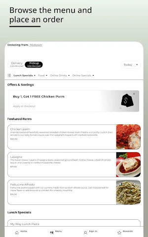 Bambinelli's Pizza & Pasta Screenshot 1
