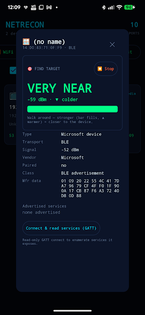 NetRecon Screenshot 3