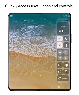 Control Center Z Fold, Tablet Screenshot 0