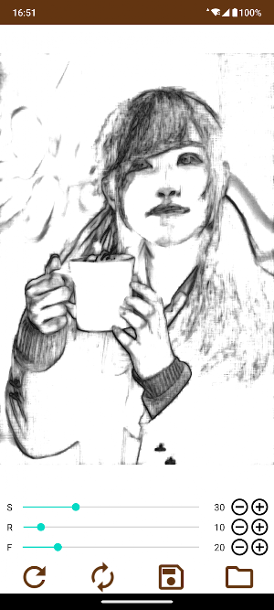 Pencil Sketch Image Screenshot 1