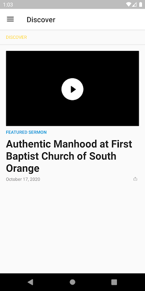 First Baptist Church of S. O. Screenshot 0