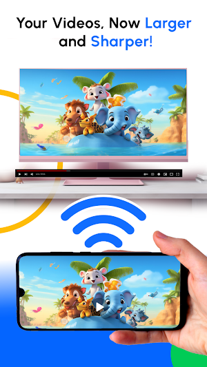 Screen mirroring - Miracast TV Screenshot 2