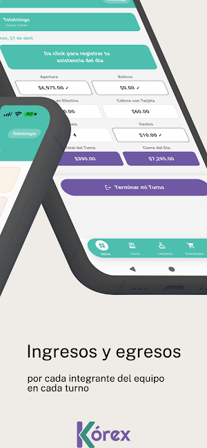 Korex — Control de Sucursales Screenshot 1