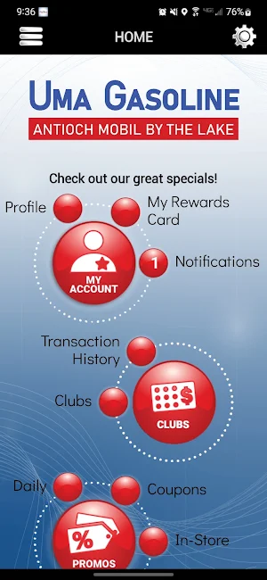 UMA Gasoline Rewards Screenshot 0