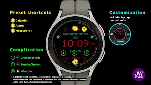 JW117 jwstudio watchface Screenshot 1