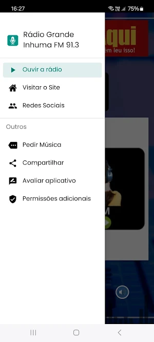 Rádio Grande Inhuma FM 91.3 Screenshot 1