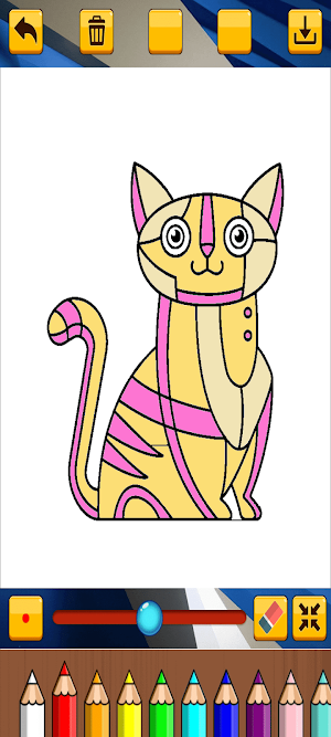 Coloring Abstract Pictures Screenshot 3