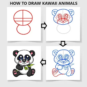 How To Draw Kawaii Animals Screenshot 1