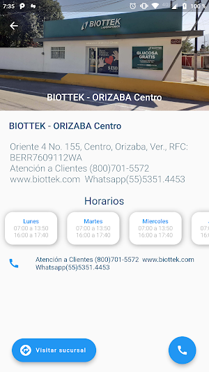 BIOTTEK LABORATORIOS Screenshot 2