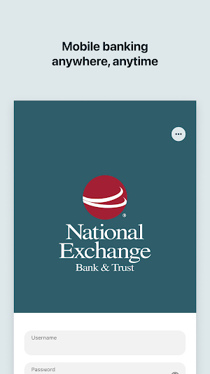 National Exchange Bank Mobile Screenshot 0