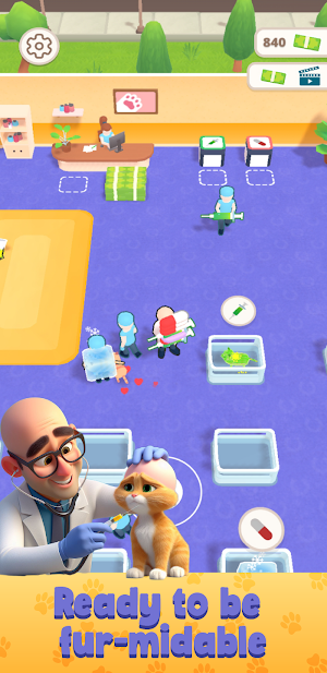 Cat Clinic Tycoon: Pet Doctor Screenshot 3