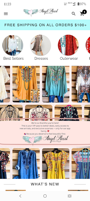 Angel Heart Boutique Screenshot 0