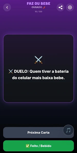 Eu Nunca e Desafios: Festa+ Screenshot 2
