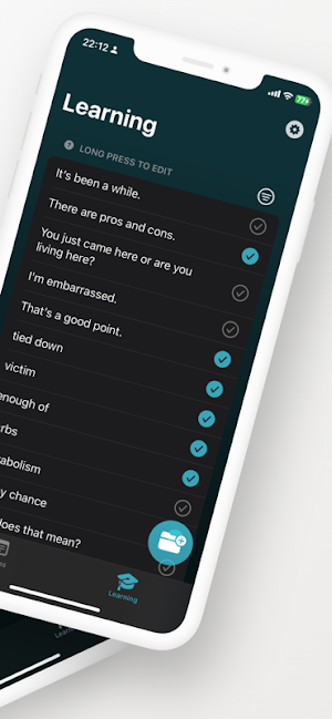 DRAWER | Note for Lang Learner Screenshot 2