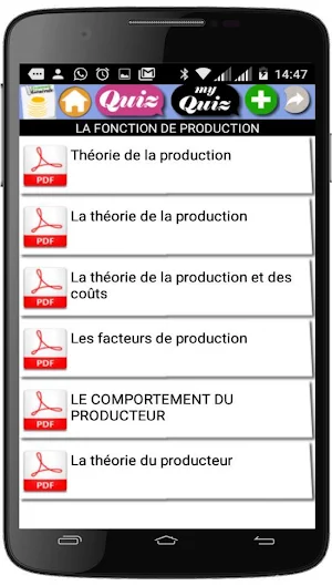 Economie Générale Screenshot 1