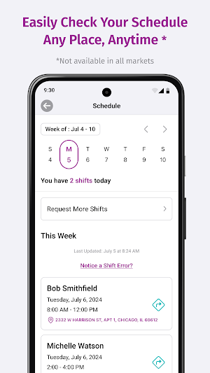 Help at Home Caregiver Connect Screenshot 3