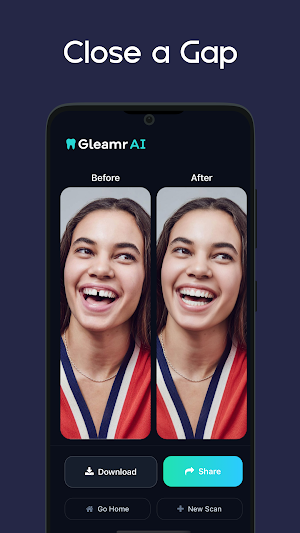 Gleamr AI - Smile Editor Screenshot 3