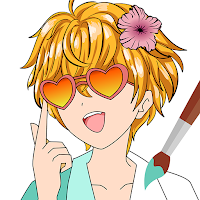 Anime Coloring Book Manga Game
