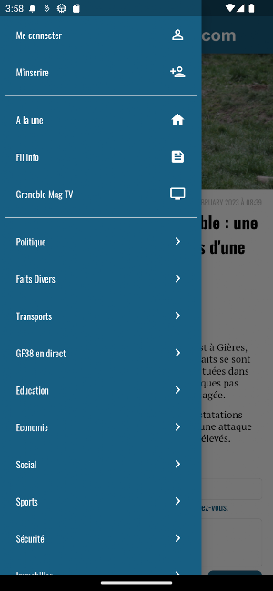 GrenobleMag Screenshot 2