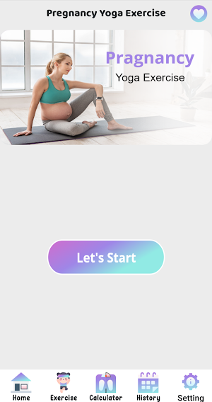 Pregnancy Yoga Exercise Screenshot 1
