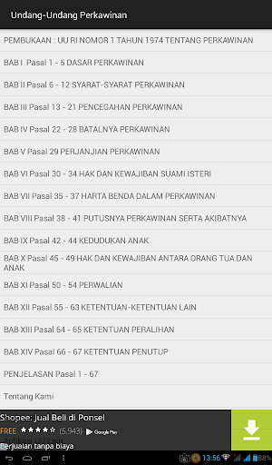 Undang-Undang Perkawinan Screenshot 1