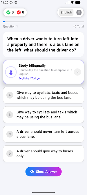 Driving Theory Test Ireland Screenshot 2