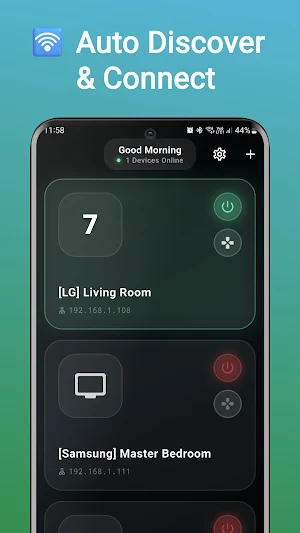 Mediator: TV Remote & Cast Screenshot 0