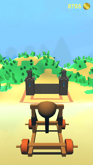 Hit The Brick - Catapult Wall Breaker Game 3D Screenshot 0