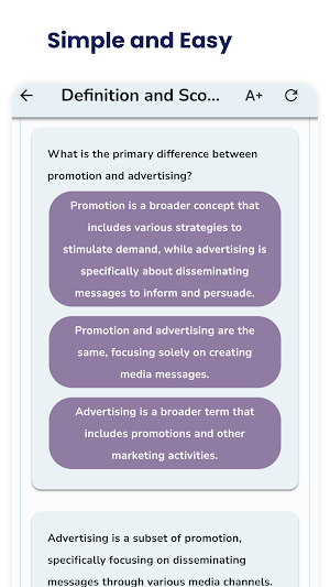 Advertising and Promotion Screenshot 3
